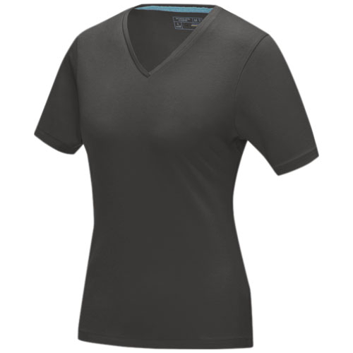 T-shirt coton bio publicitaire femmes 200g KAWARTHA Gris storm